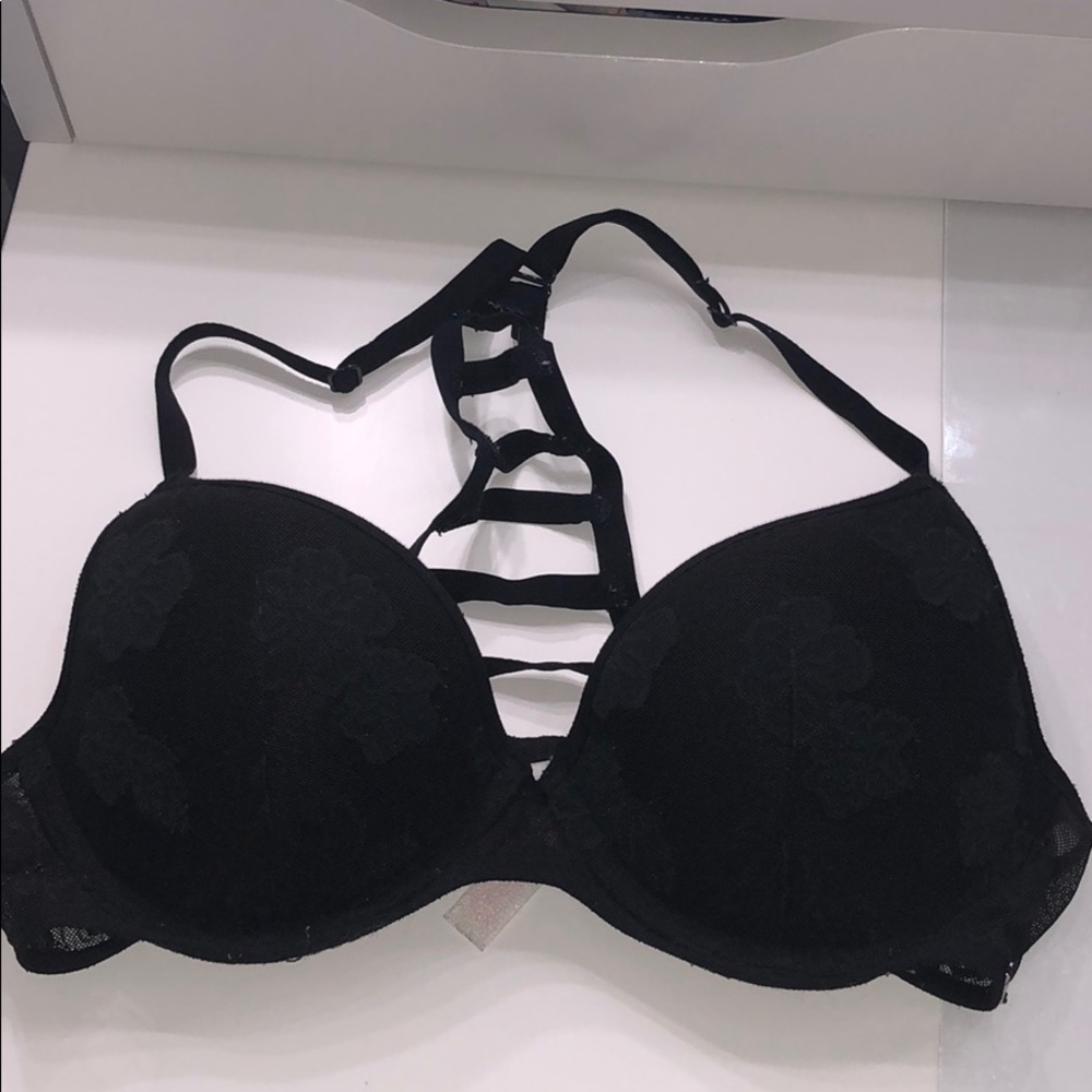 PINK caged back bra